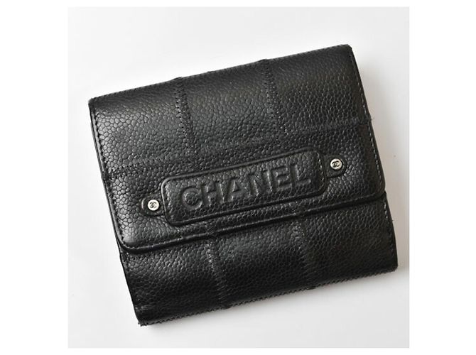 Chanel Bi-Fold Wallet Schwarz - Ansicht 3