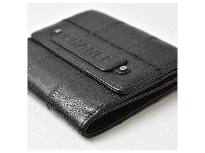 Chanel Bi-Fold Wallet Schwarz - Ansicht 7