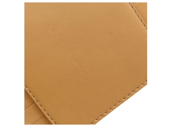 Cinturón Christian Dior Maxi Doble Hebilla Dorada de Cuero Castaño - vista 8