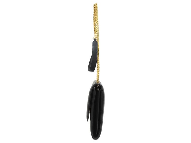 Borsa a Spalla con Catena Saint Laurent Nero - vista 3