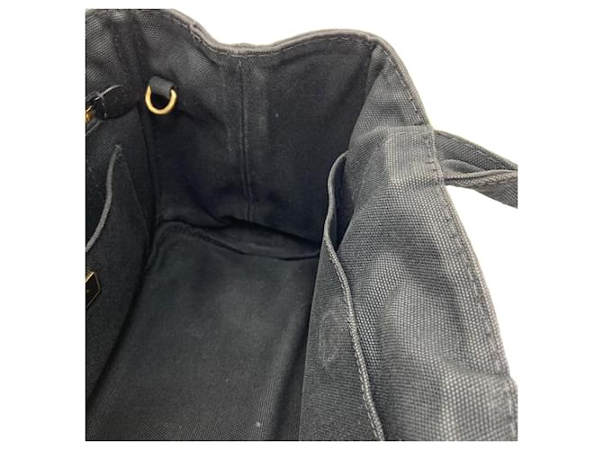 Borsa Prada Canapa Mini 2-Way Nero - vista 10