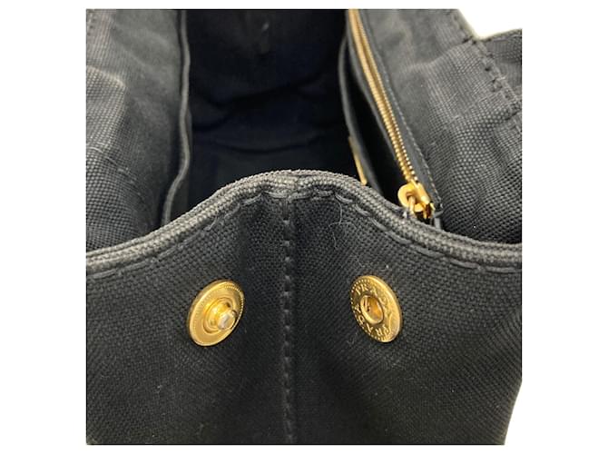 Borsa Prada Canapa Mini 2-Way Nero - vista 15