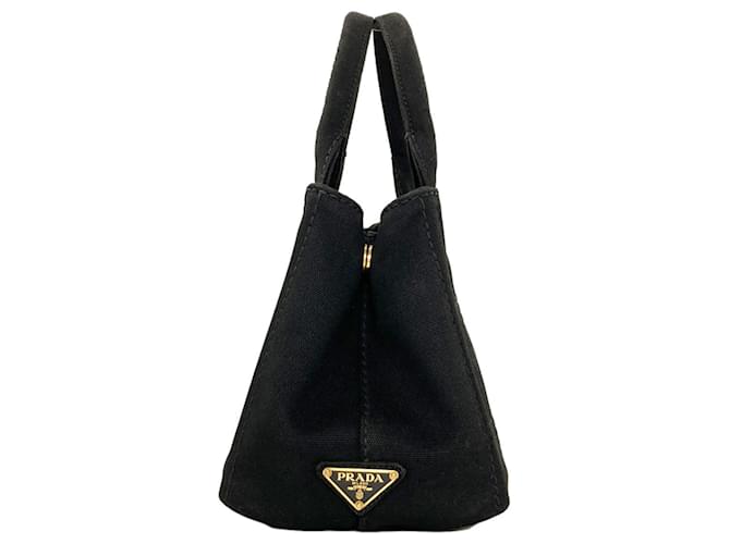 Borsa Prada Canapa Mini 2-Way Nero - vista 3