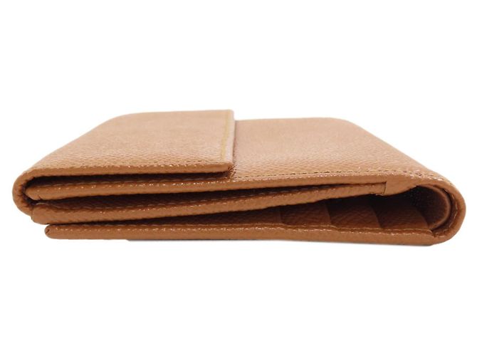 Bulgari Cartera de cuero plegable Bvlgari para mujer Castaño - vista 3