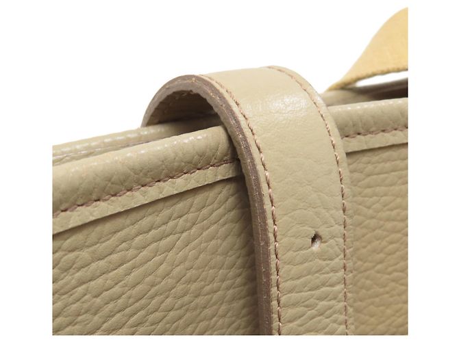 Borsa a Spalla Burberry Logo Beige - vista 13