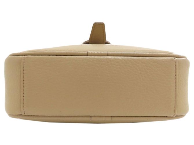 Borsa a Spalla Burberry Logo Beige - vista 4