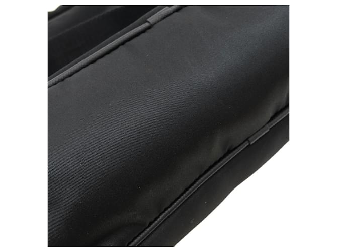 Borsa a tracolla in nylon nero Prada - vista 14
