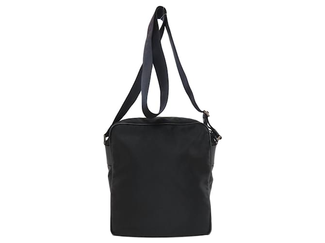 Borsa a tracolla in nylon nero Prada - vista 2
