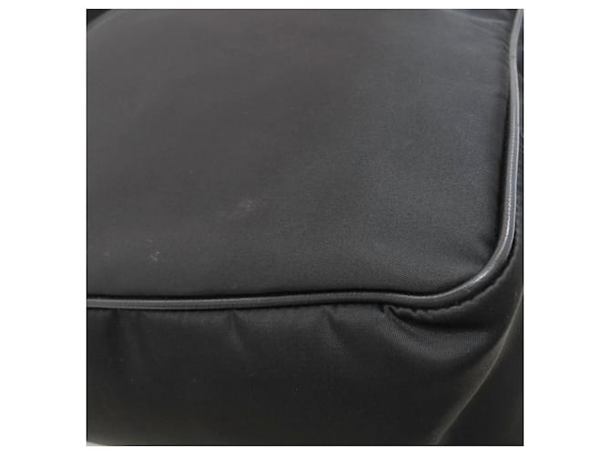 Borsa a tracolla in nylon nero Prada - vista 20