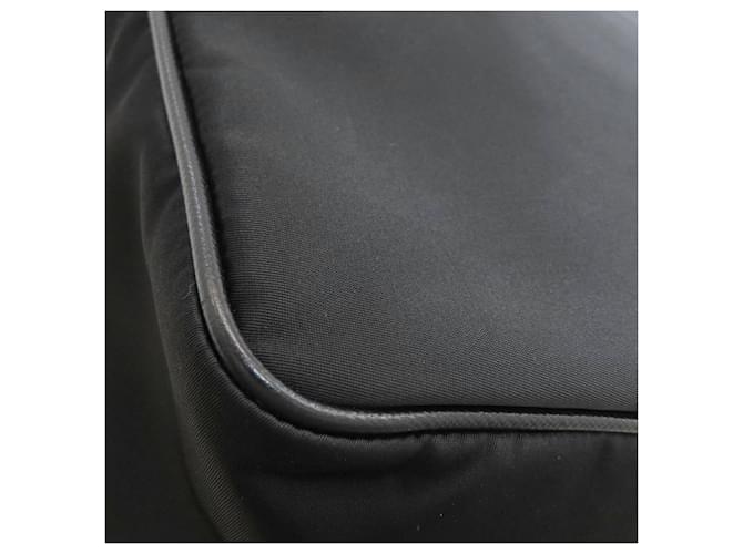 Borsa a tracolla in nylon nero Prada - vista 21