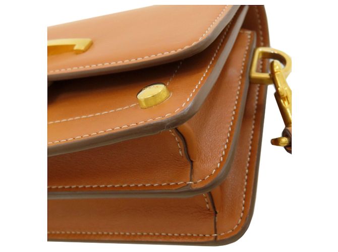Borsa a tracolla Tod's T-Timeless Mini Marrone - vista 10