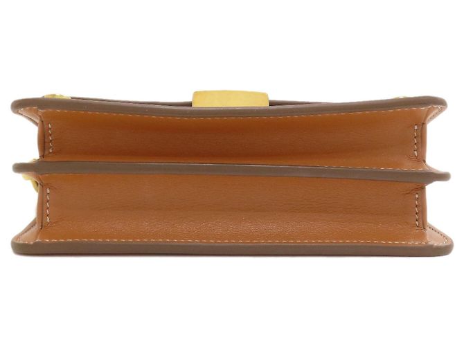 Borsa a tracolla Tod's T-Timeless Mini Marrone - vista 4