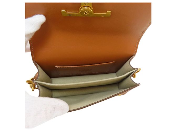 Borsa a tracolla Tod's T-Timeless Mini Marrone - vista 5
