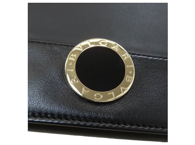Bulgari Cartera larga de piel Bvlgari Bvlgari Negro - vista 11