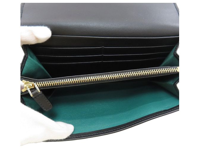 Bulgari Cartera larga de piel Bvlgari Bvlgari Negro - vista 5