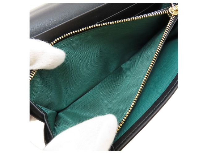 Bulgari Cartera larga de piel Bvlgari Bvlgari Negro - vista 6