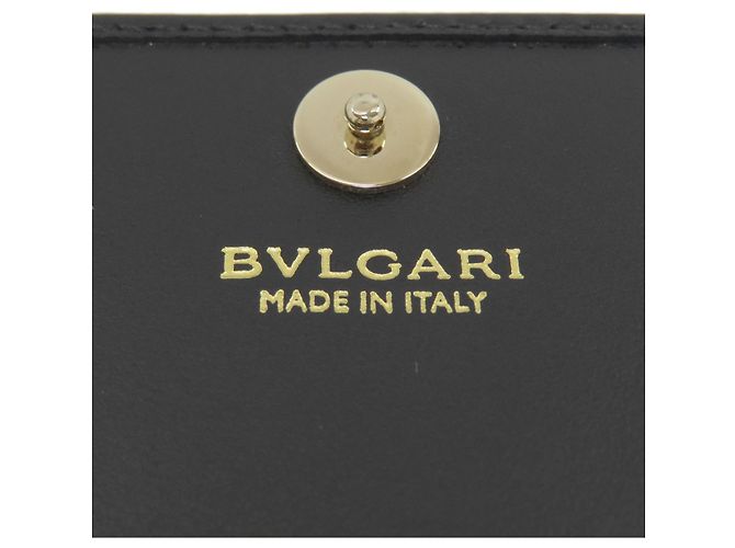 Bulgari Cartera larga de piel Bvlgari Bvlgari Negro - vista 7
