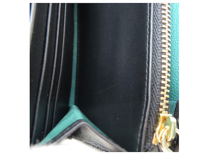 Bulgari Cartera larga de piel Bvlgari Bvlgari Negro - vista 9