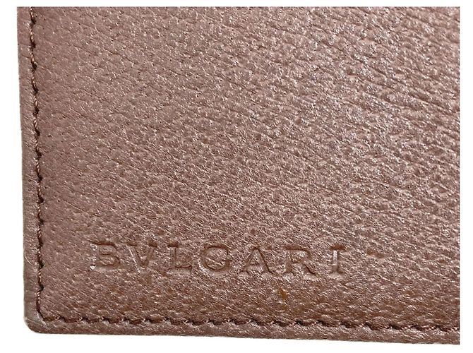 Bulgari Bvlgari Logomania Bi-fold Wallet Braun - Ansicht 7