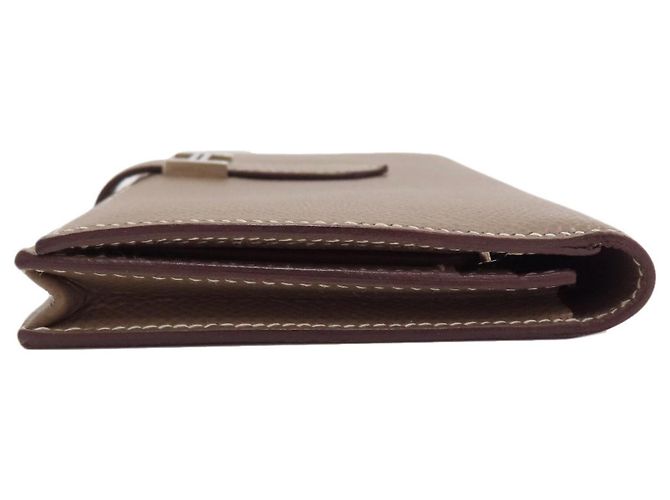 Hermès Bearn Soufflé Long Wallet Taupe - Ansicht 3