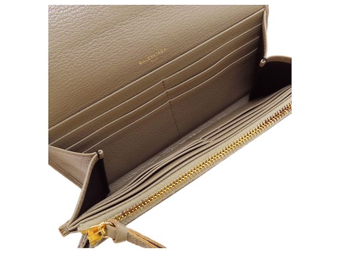 Everyday Cartera Larga Balenciaga Classic Metallic Edge Money - vista 5