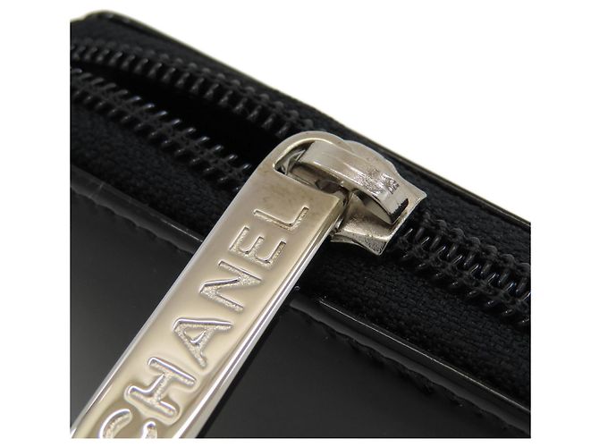 Chanel Coco Mark Long Wallet Schwarz - Ansicht 11