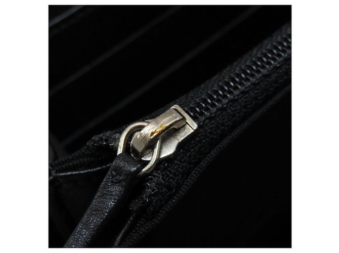 Chanel Coco Mark Long Wallet Schwarz - Ansicht 12