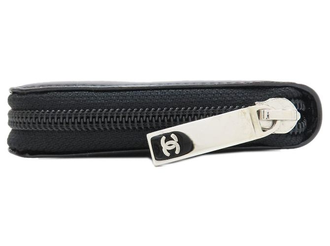 Chanel Coco Mark Long Wallet Schwarz - Ansicht 3