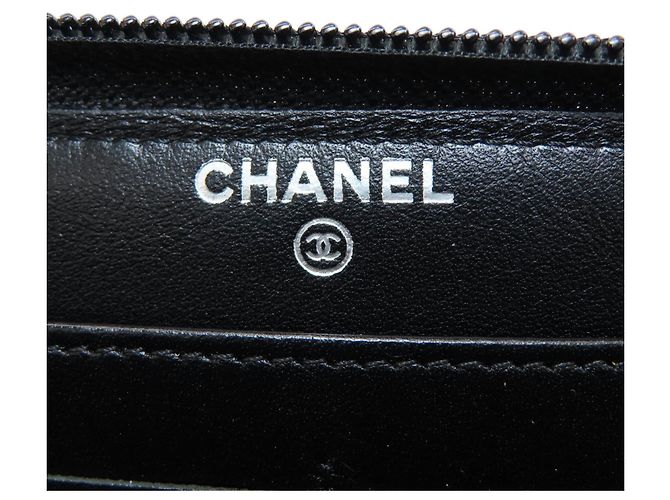 Chanel Coco Mark Long Wallet Schwarz - Ansicht 6