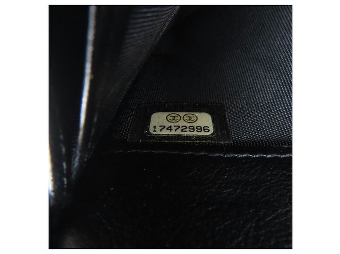 Chanel Coco Mark Long Wallet Schwarz - Ansicht 7
