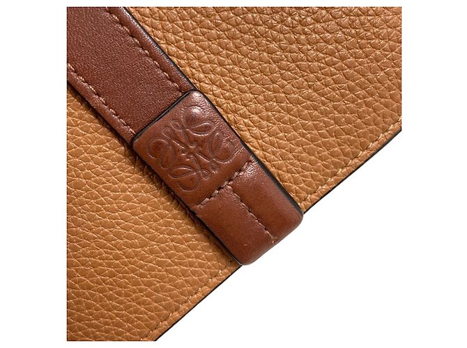 Cartera Loewe de piel marrón Castaño - vista 13