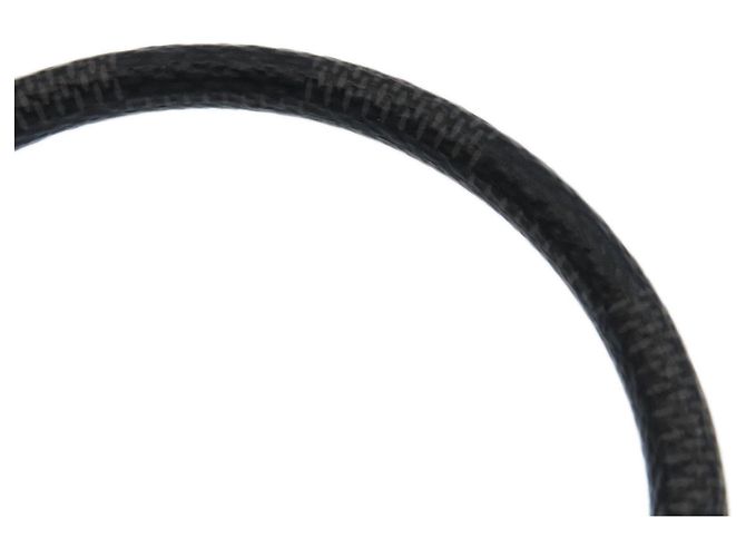 Bracciale Charm in tela Damier Graphite di Louis Vuitton Marrone - vista 4