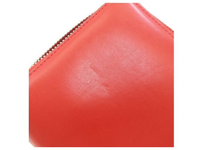 Loewe Anagram Leder-Bifold-Geldbörse Rot - Ansicht 12