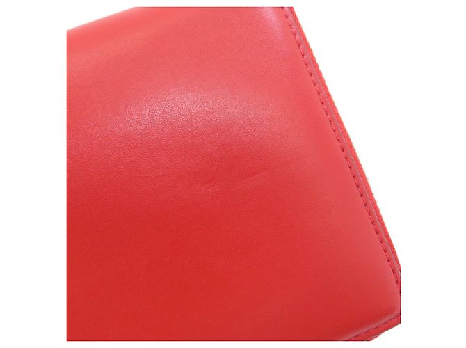 Loewe Anagram Leder-Bifold-Geldbörse Rot - Ansicht 13