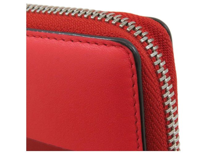 Loewe Anagram Leder-Bifold-Geldbörse Rot - Ansicht 15