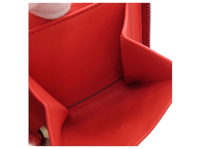 Loewe Anagram Leder-Bifold-Geldbörse Rot - Ansicht 6