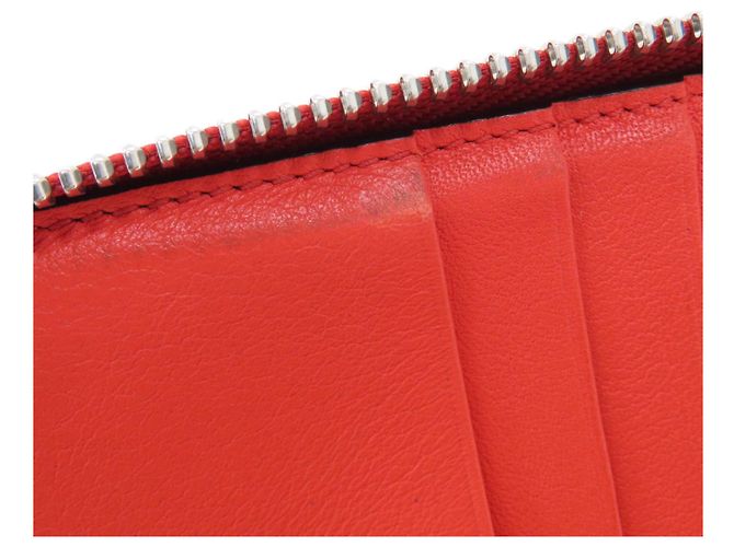 Loewe Anagram Leder-Bifold-Geldbörse Rot - Ansicht 9