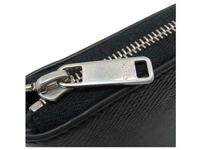 Céline Celine Black Leather Bi-fold Wallet - view 11