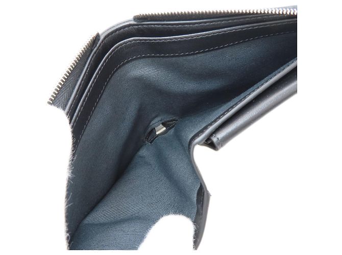 Céline Celine Black Leather Bi-fold Wallet - view 5