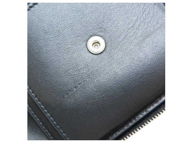 Céline Celine Black Leather Bi-fold Wallet - view 7