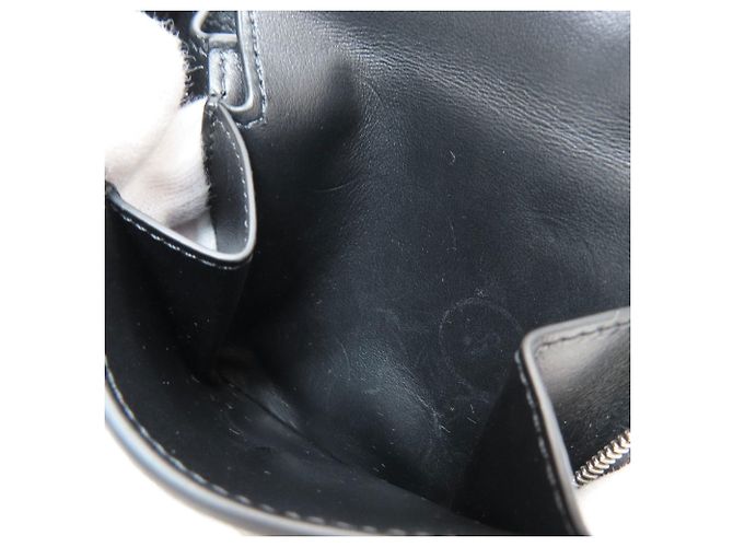 Céline Celine Black Leather Bi-fold Wallet - view 8