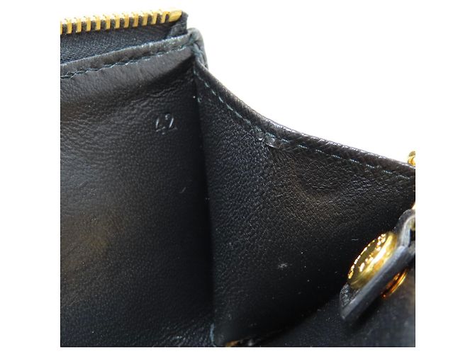 Prada Logo Schlüsselcase aus Saffiano-Leder Schwarz - Ansicht 7
