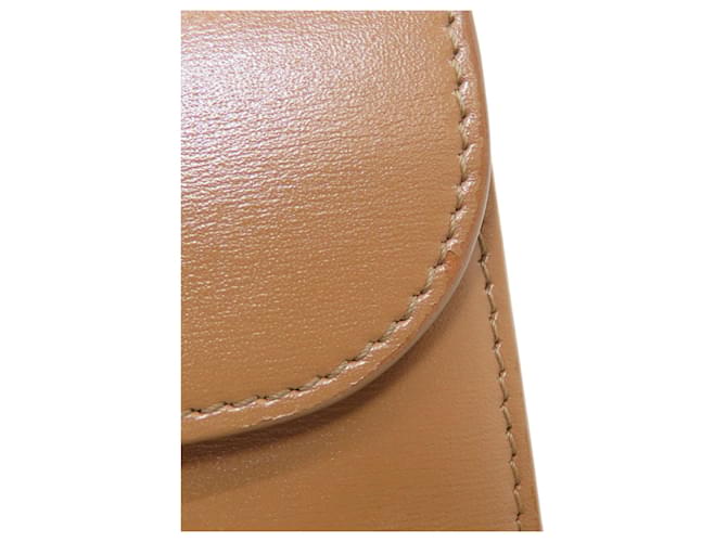 Céline Celine Small Flap Wallet Triomphe Braun - Ansicht 11
