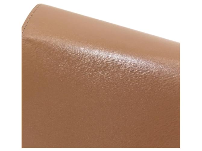 Céline Celine Small Flap Wallet Triomphe Braun - Ansicht 12