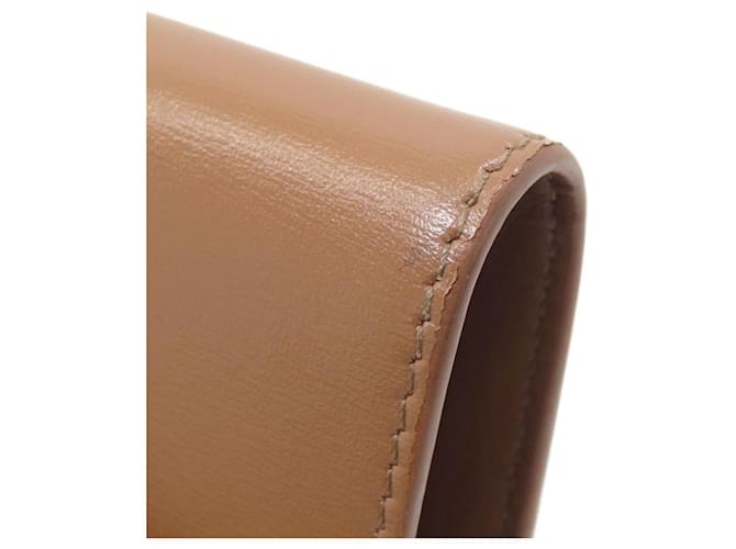 Céline Celine Small Flap Wallet Triomphe Braun - Ansicht 16