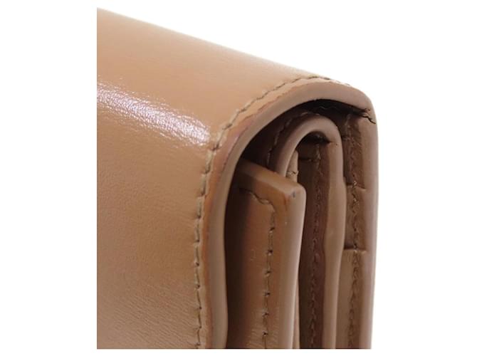 Céline Celine Small Flap Wallet Triomphe Braun - Ansicht 17