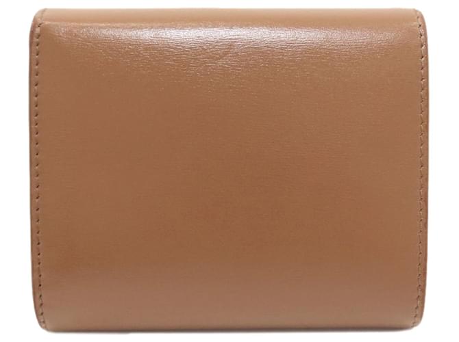 Céline Celine Small Flap Wallet Triomphe Braun - Ansicht 2