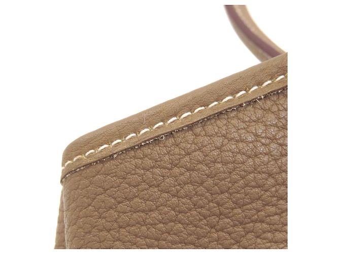 Hermès Borsa Hermes Garden Party TPM Taupe - vista 10