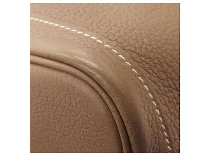 Hermès Borsa Hermes Garden Party TPM Taupe - vista 16