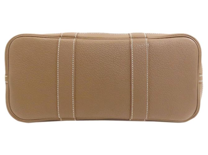 Hermès Borsa Hermes Garden Party TPM Taupe - vista 4